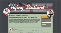 Desktop Screenshot of flyingstations.com